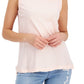 Style & Co Women's Sleeveless Top Pink Size X-Large