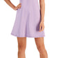 ID Ideology Women's Solid Performance Dress Purple