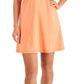 ID Ideology Women's Solid Performance Dress Orange Size X-Small