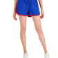 ID Ideology Women's Contrast Trim Shorts Blue Size Medium