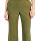 Alfani Women's Pull On Wide Leg Pants Green Size 10