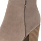 Sun + Stone Women's Graceyy Booties Brown Size 8 M