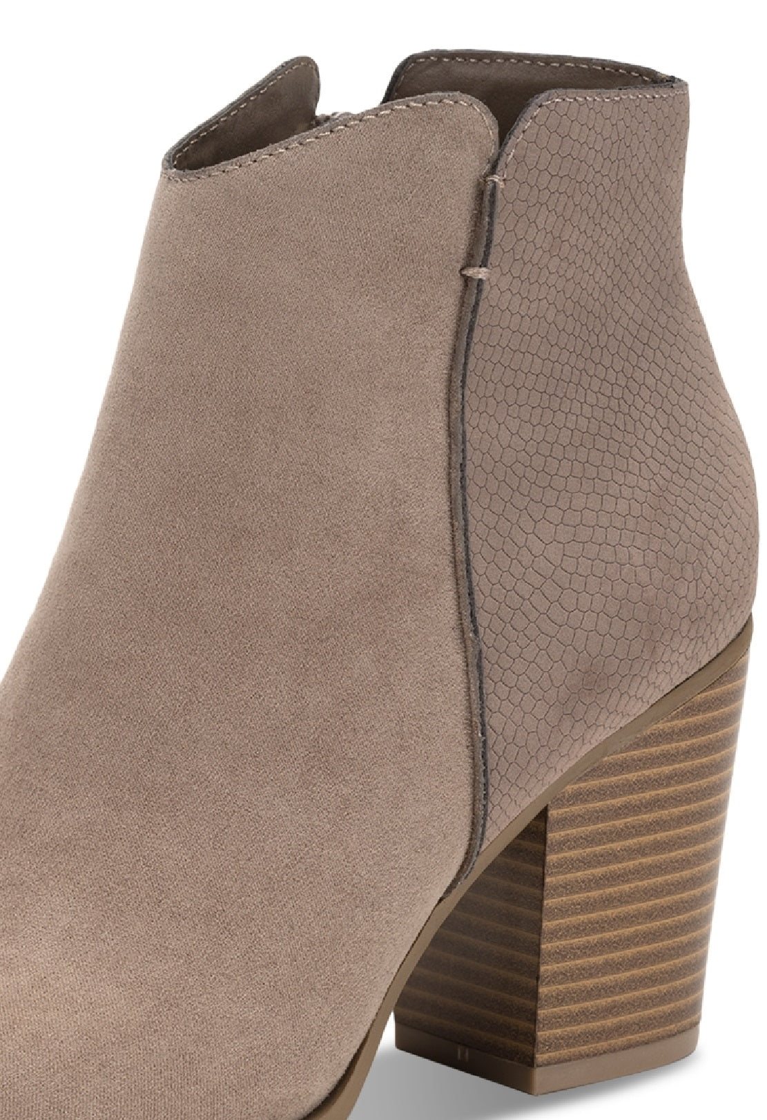 Sun + Stone Women's Graceyy Booties Brown Size 8 M