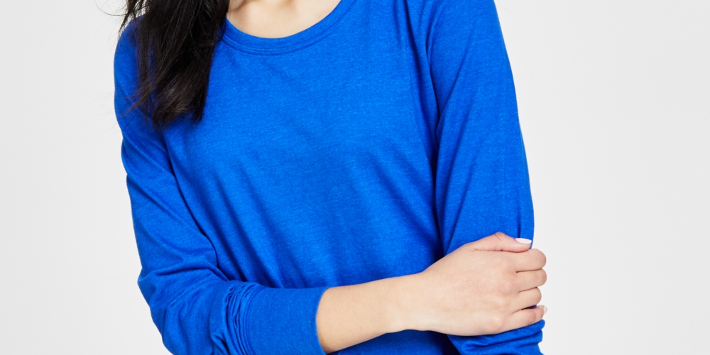 ID Ideology Women's Retro Recycled Pullover Gray Size XXL