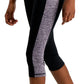 ID Ideology Women's Colorblocked Cropped Leggings Purple Size Petite Medium