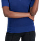 Alfani Women's Pointelle Polo Sweater Blue Size Medium