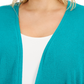Alfani Women's Open Front Cardigan Blue Size 3X