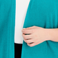Alfani Women's Open Front Cardigan Blue Size 3X