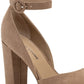 Sun + Stone Women's Reeta Block-Heel Platform Sandals Brown Size 5 M