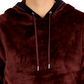 INC International Concepts Men's Regular Fit Ribbed Velour Hoodie Red Size Medium