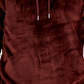 INC International Concepts Men's Regular Fit Ribbed Velour Hoodie Red Size Medium