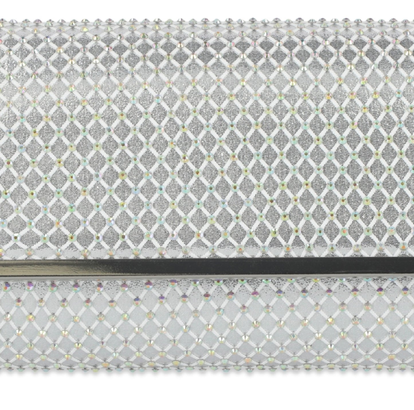 INC International Concepts Women's Caitlin Microstone Clutch Gray Size Regular