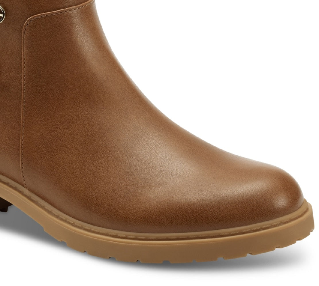 Giani Bernini Women's Brennin Buckled Booties Brown Size 6 M