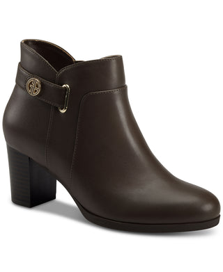 Giani Bernini Women's Memory Foam Artemyss Booties Brown Size 6 M