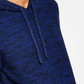 Sun + Stone Men's Solid Marled Hooded Sweater Blue Size Small