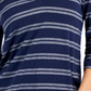 Charter Club Women's Split Neck Collared Top Blue Size Large
