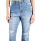 Style & Co Women's High Rise Slim Leg Ankle Jeans Blue Size 14