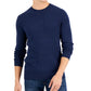 Alfani Men's Cable Sweater Blue Size X-Large
