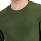 Alfani Men's Directional Ribbed Sweater Green Size Medium