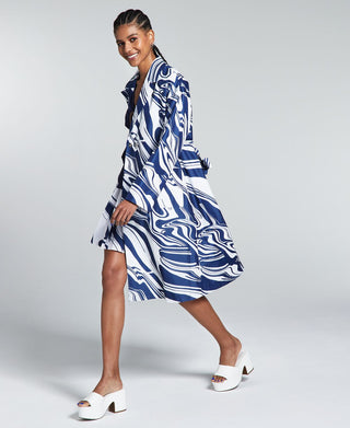 INC International Concepts Women's Lightweight Jacket Blue Size XXX-Large