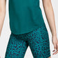 ID Ideology Women's Birdseye Mesh Tank Top Green Size X-Large