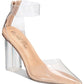 Wild Pair Women's Dellie Ankle Strap Pumps Brown Size 7.5 M