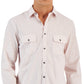 Alfani Men's Regular Fit Solid Shirt Pink Size Small