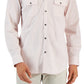 Alfani Men's Regular Fit Solid Shirt Pink Size Small