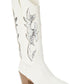 Wild Pair Women's Lucah Western Boots White Size 9.5M