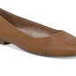Giani Bernini Women's Aerinn Slip On Ballet Flats Brown Size 7.5 M