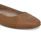 Giani Bernini Women's Aerinn Slip On Ballet Flats Brown Size 7.5 M