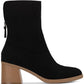 Sun + Stone Women's Lyraa Booties Black Size 5 M
