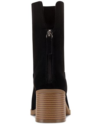 Sun + Stone Women's Lyraa Booties Black Size 5 M