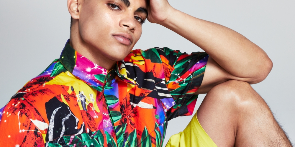 And Now This Men's Cargo Shorts Yellow Size Medium