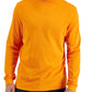 Club Room Men's Solid Turtleneck Shirt Orange Size Small