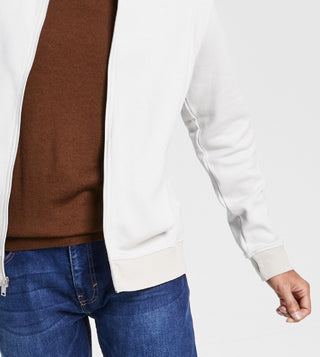 Alfani Men's Zip Front Sweater Jacket Brown Size X-Large