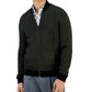 Alfani Men's Zip Front Sweater Jacket Green Size Small