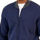 Alfani Men's Zip Front Sweater Jacket Blue Size X-Large