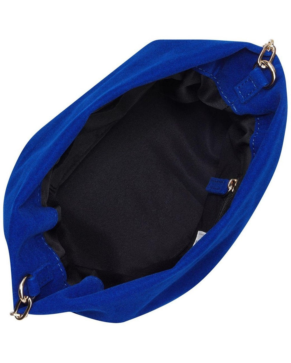 INC International Concepts Women's Velvet Bucket Bag Blue Size Regular