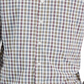 Club Room Men's Plaid Collared Button Down Shirt Beige Size Medium