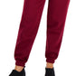 ID Ideology Women's Fleece Jogger Pants Red Size Large