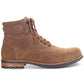 Sun + Stone Men's Baker Faux Leather Lace Up Boots Brown Size 10.5 M