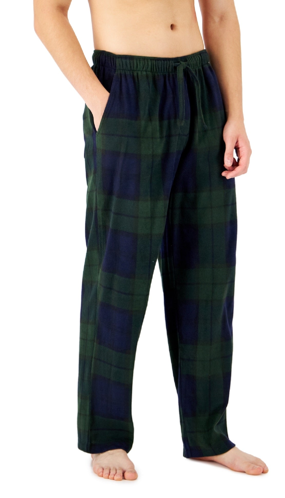 Club Room Men's Cozy Fleece Pajama Pants Green Size X-Large