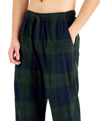 Club Room Men's Cozy Fleece Pajama Pants Green Size X-Large