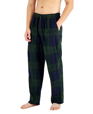 Club Room Men's Cozy Fleece Pajama Pants Green Size XX-Large