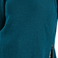 INC International Concepts Women's Waffle Knit Side Zip Tunic Sweater Blue Size Small