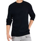 INC International Concepts Men's Tucker Crewneck Sweater Black Size Medium