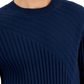 INC International Concepts Men's Tucker Crewneck Sweater Blue Size Medium