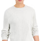 INC International Concepts Men's Tucker Crewneck Sweater Gray Size Medium