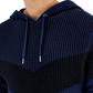 INC International Concepts Men's Colorblocked Hoodie Sweater Blue Size XX-Large
